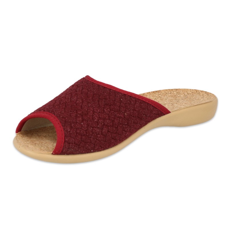 Sapatos femininos Befado pu 254D129 vermelho 2