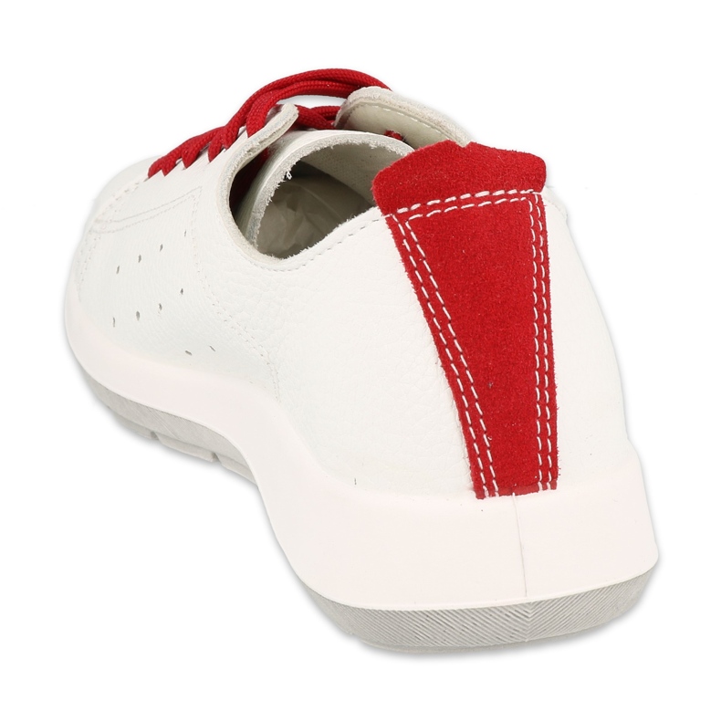 Sapatos femininos Befado 156D008 branco 2