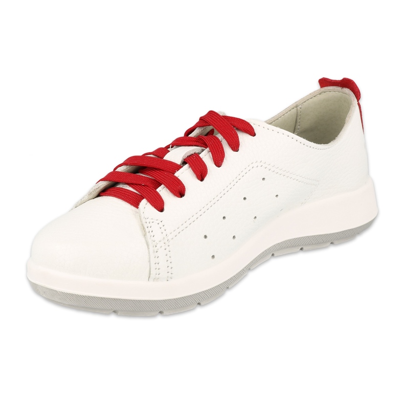 Sapatos femininos Befado 156D008 branco 1