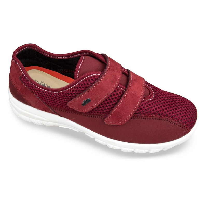 Sapatos femininos Befado 517D015 vermelho 1