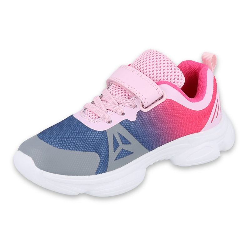 Calçados infantis Befado 516Y054 azul marinho rosa cinza multicolorido 1