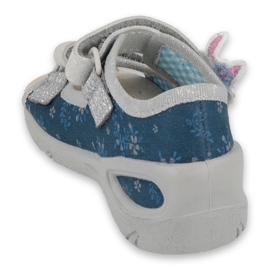 Sapatos infantis Befado pu 065P154 azul marinho azul cinza multicolorido 2