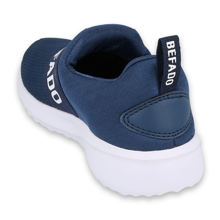Sapatos juvenis Befado 516Q082 azul marinho azul 2