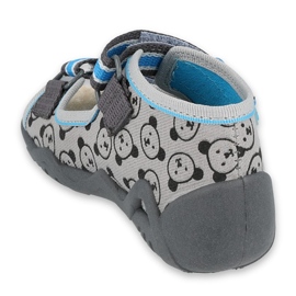 Calçado infantil amarelo Befado 350P017 preto azul cinza 2