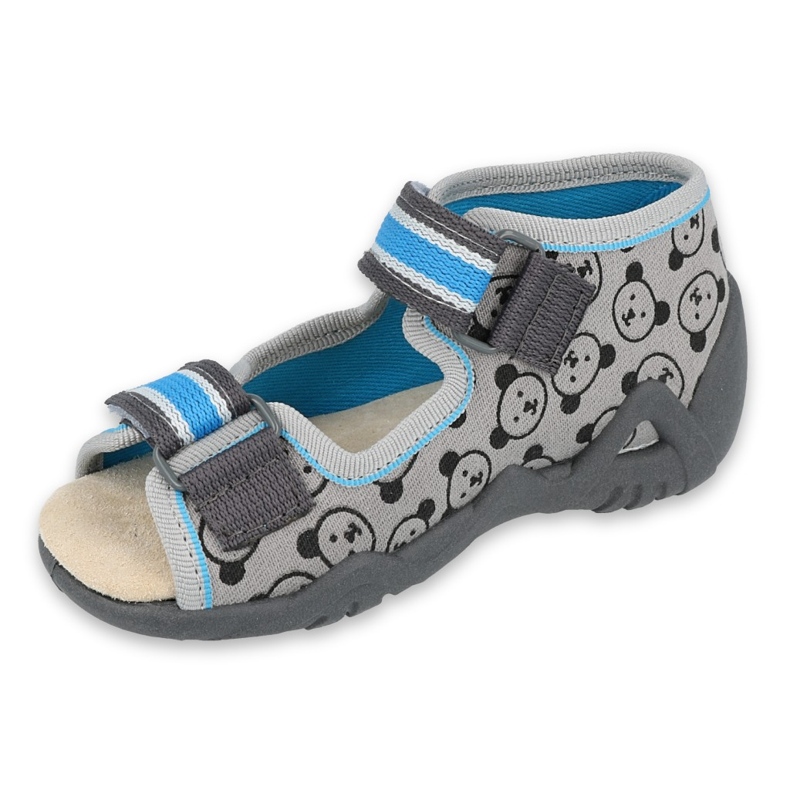 Calçado infantil amarelo Befado 350P017 preto azul cinza 1