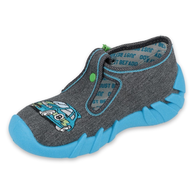 Calçados infantis Befado 110P396 cinza 1