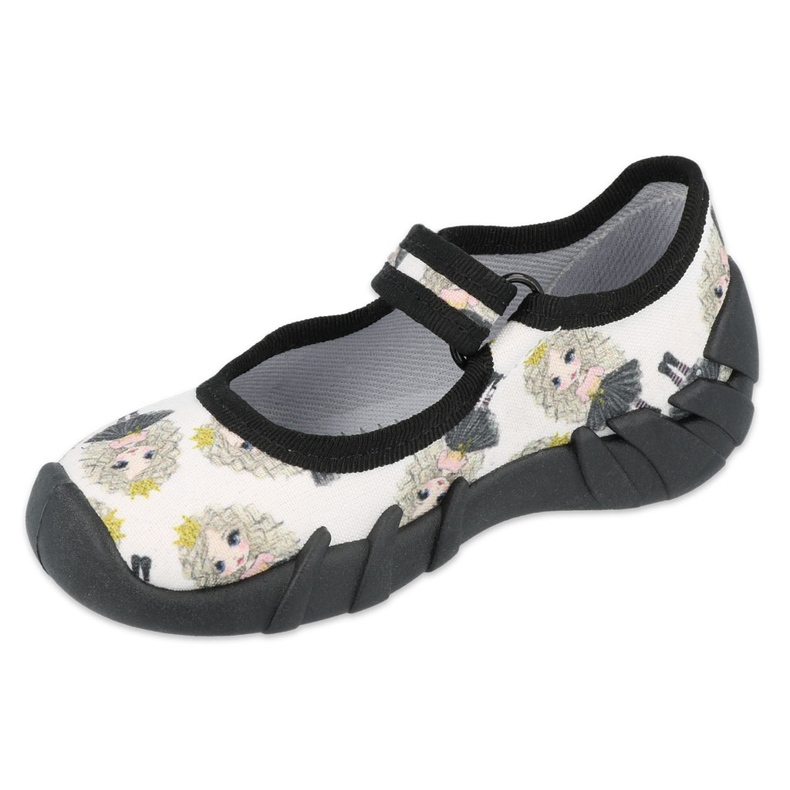 Sapatos rápidos de princesa Befado 109P228 preto cru 1