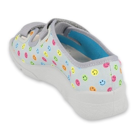 Calçados infantis Befado 869Y153 rosa cinza multicolorido 2