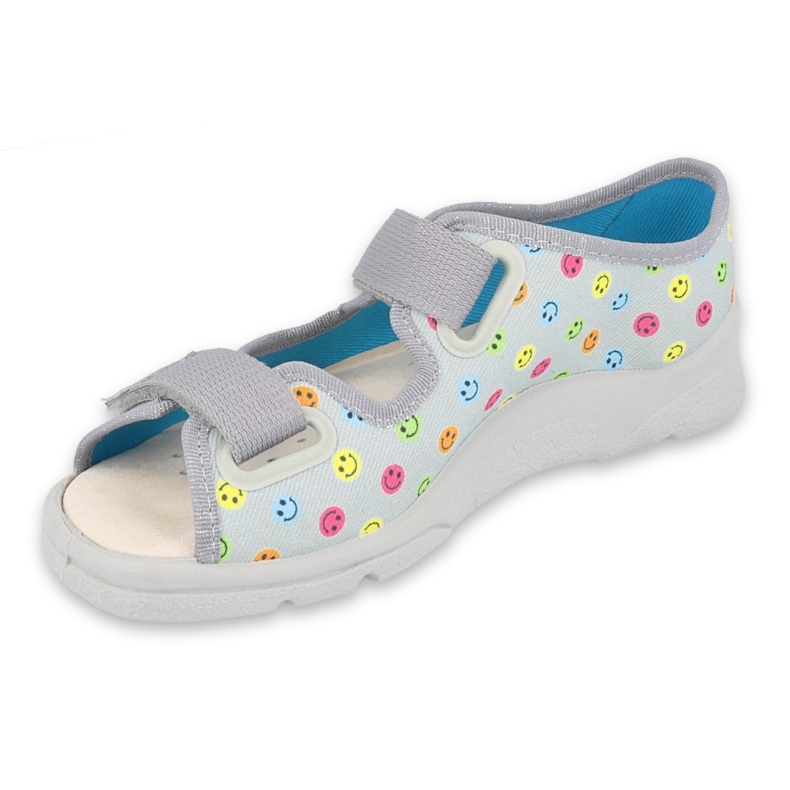 Calçados infantis Befado 869Y153 rosa cinza multicolorido 1