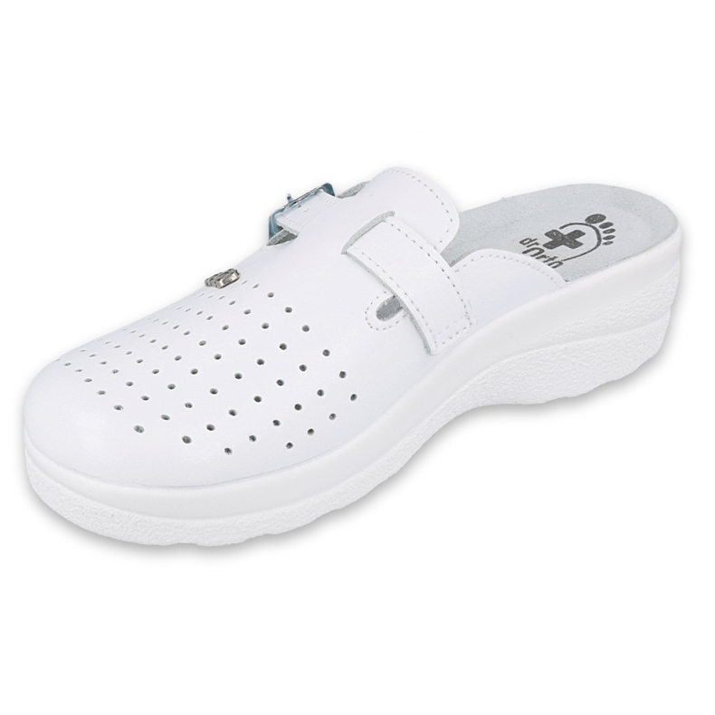 Sapatos femininos Befado ORTO 157D004 branco 1
