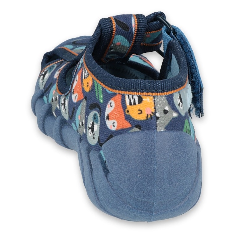 Calçados infantis Befado 190P101 azul marinho azul multicolorido verde 2