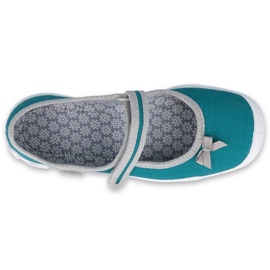 Calçados infantis Befado 114Y434 cinza verde 2