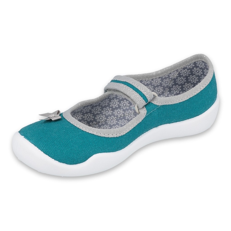 Calçados infantis Befado 114X434 cinza verde 1