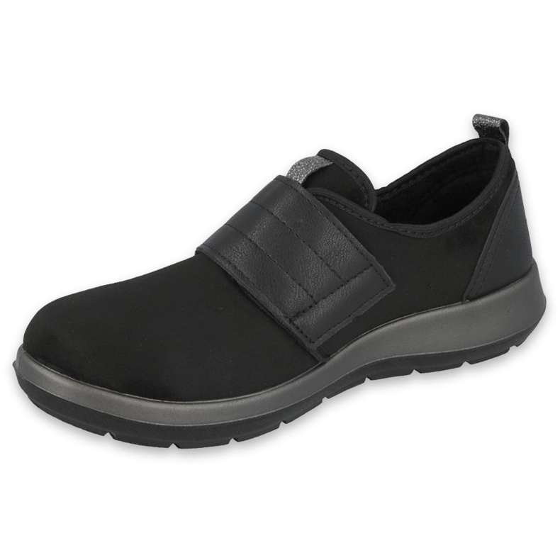 Sapatos de velcro femininos de Befado 156d002 preto 1