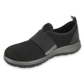 Sapatos femininos da Befado plug 156d001 preto 1