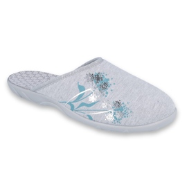 Sapatos femininos coloridos Befado 235D168 cinza 1