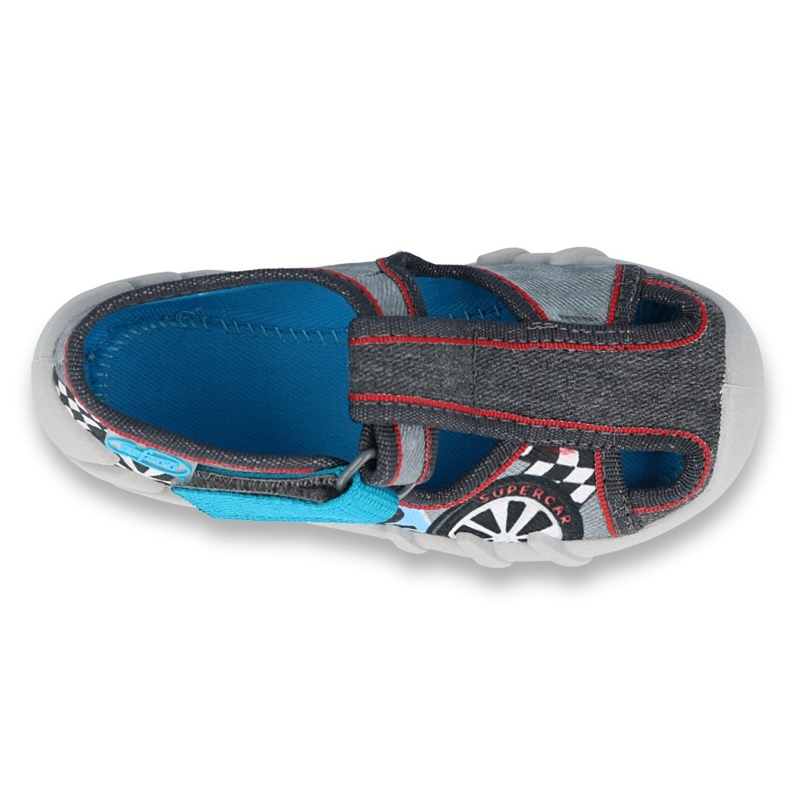 Calçados infantis Befado 190P096 cinza multicolorido 1