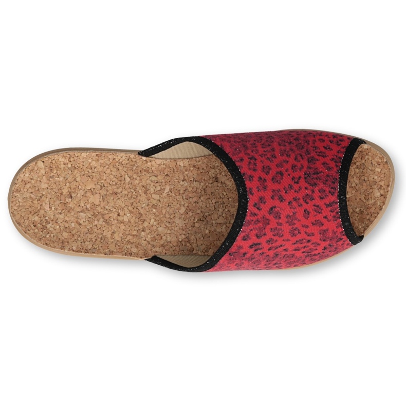 Sapatos femininos Befado pu 254D112 vermelho 1