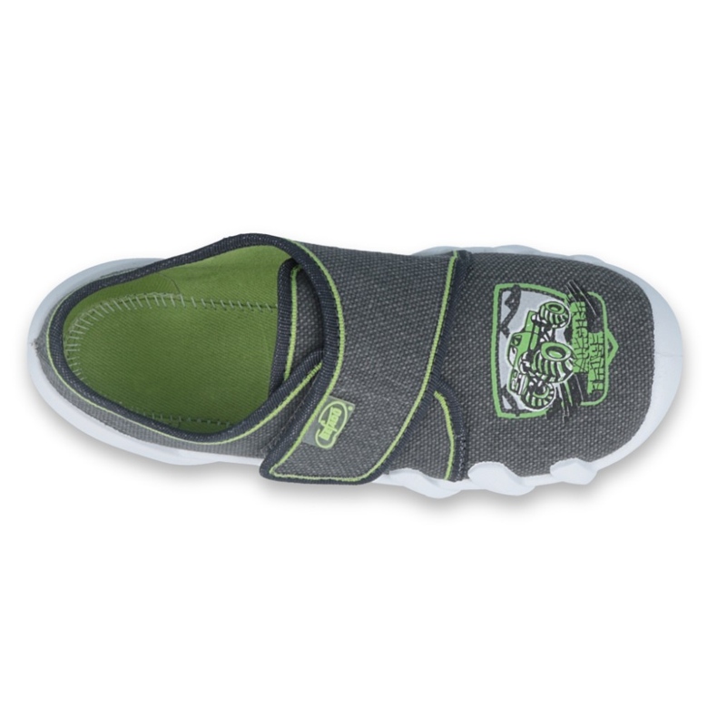 Calçados infantis Befado 273Y274 cinza verde 1