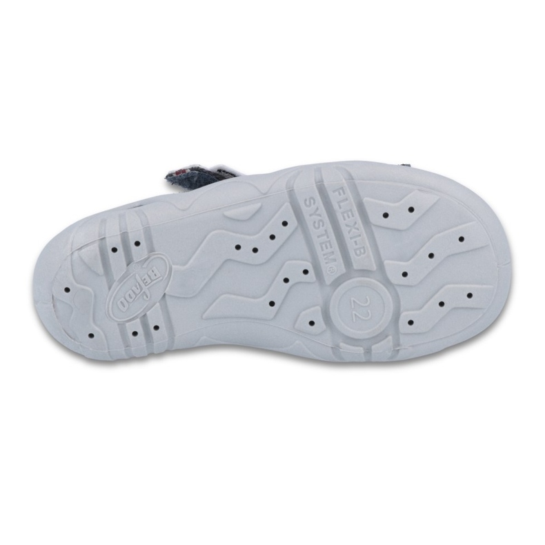 Calçados infantis Befado 250P087 vermelho cinza 1