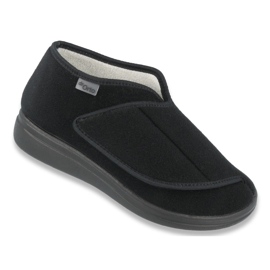 Dr.orto Befado Flippers de velcro feminino 071d001 preto 1