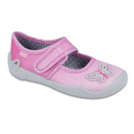 Calçados infantis Befado 123X038 rosa 1