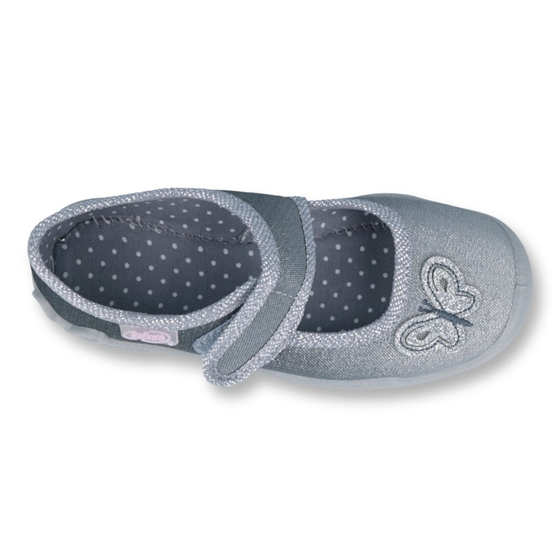 Calçados infantis Befado 123X034 cinza 1