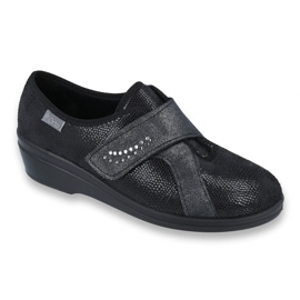 Sapatos femininos Befado pu 032D002 preto 1