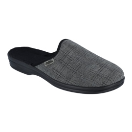 Slippers masculinos de Befado Pu Gray 089m410 cinza 1
