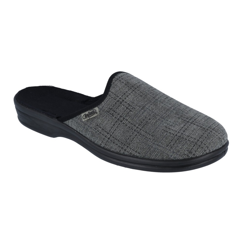 Slippers masculinos de Befado Pu Gray 089m410 cinza 1