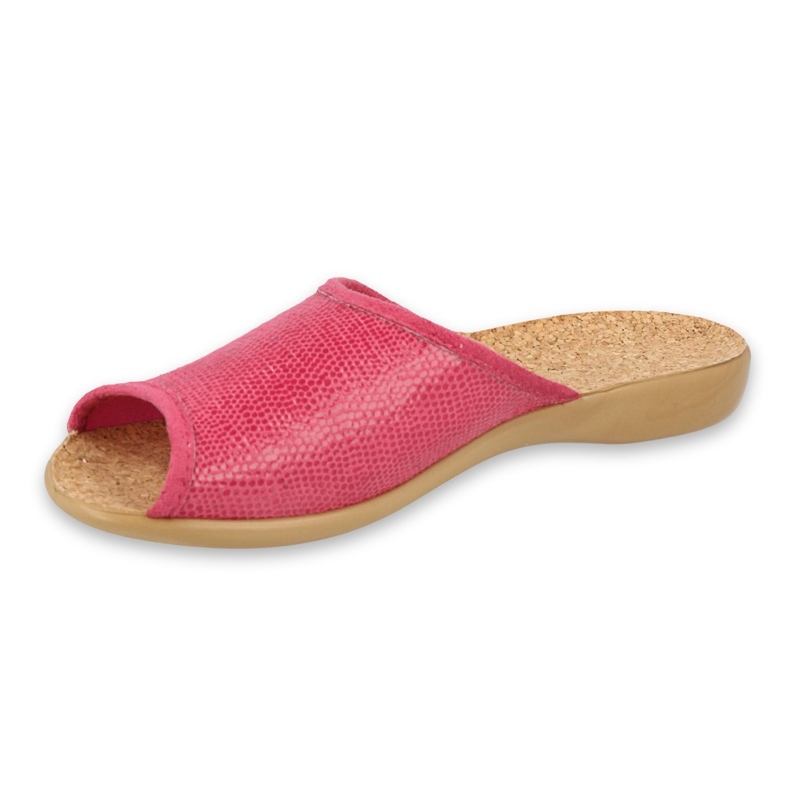 Sapatos femininos Befado pu 254D092 rosa 1
