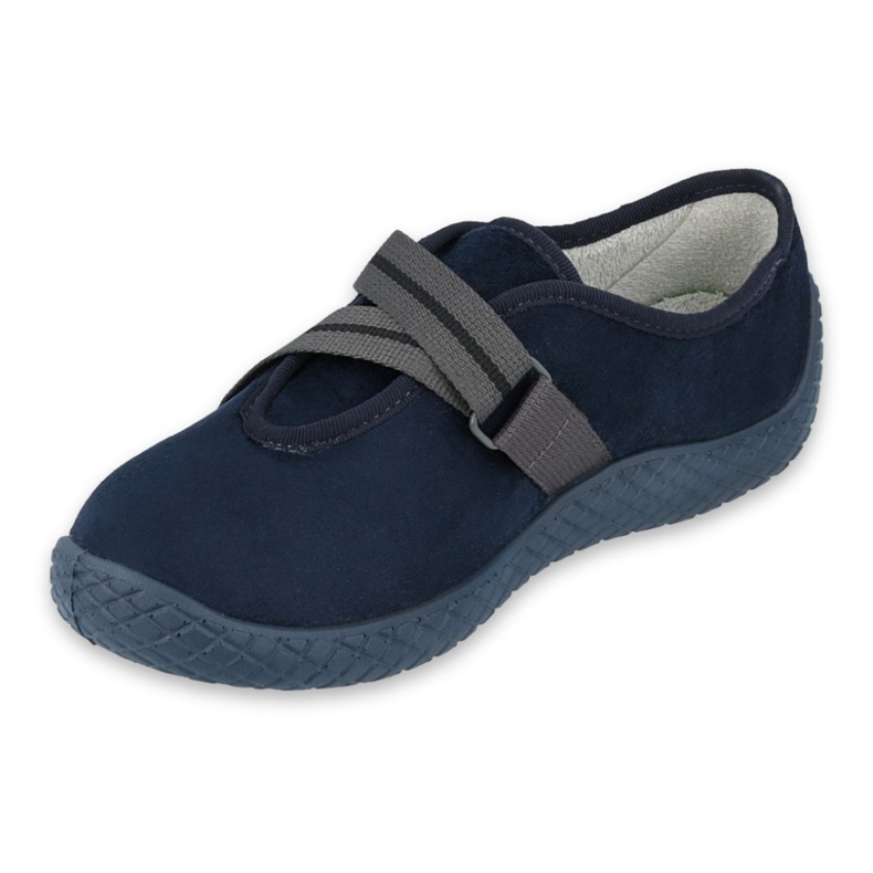 Sapatos femininos de Befado pu-Young 434d015 azul marinho 2