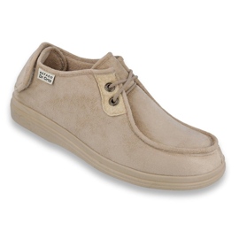 Sapatos masculinos Befado pu 732M001 bege 1