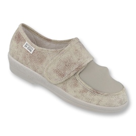 Calçado feminino Befado pu 984D013 marrom 1