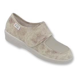 Calçado feminino Befado pu 984D013 marrom 2