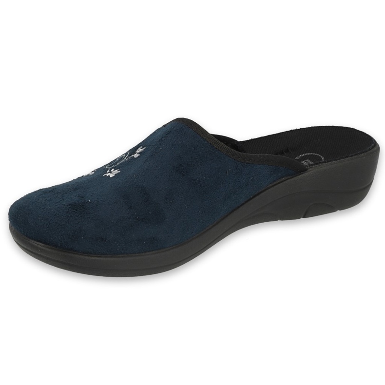 Sapatos femininos Befado pu 552D005 azul marinho 1