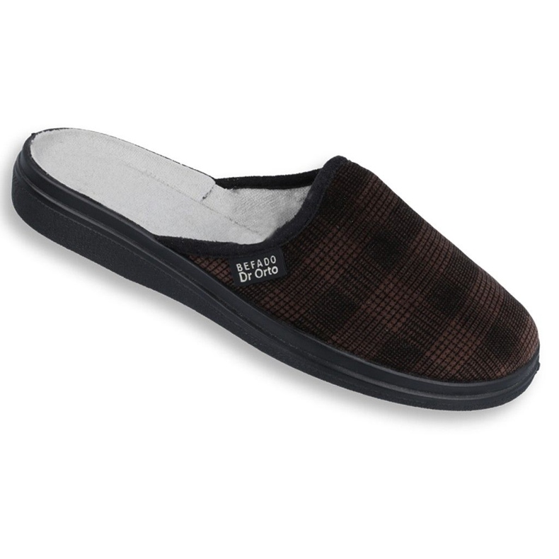 Sapatos masculinos Befado pu 125M012 cinza 1