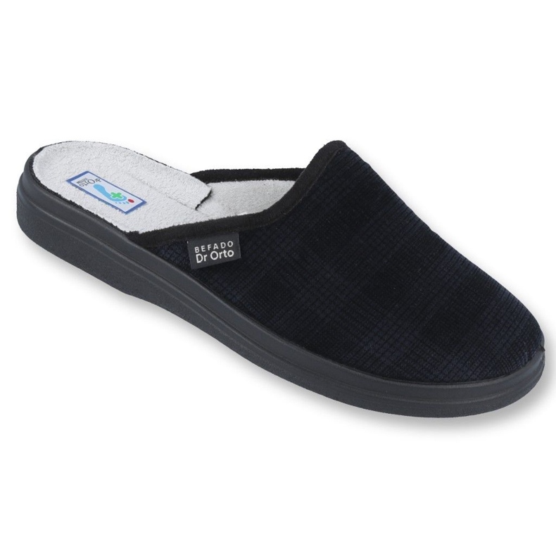 Calçado masculino Befado pu 125M010 azul marinho 1