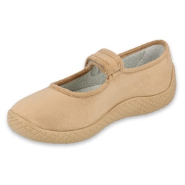 Sapatos femininos de Befado Pu-Young 197d004 bege 2