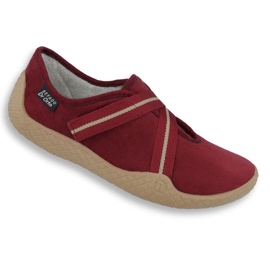 Sapatos femininos de Befado pu-Young 434d016 vermelho 1