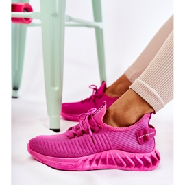 FM1 Tênis esportivo feminino rosa Lenney 1