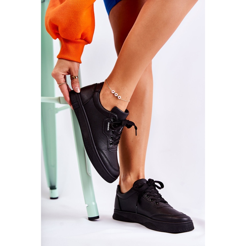 Tênis esportivo feminino clássico preto Garcia 1