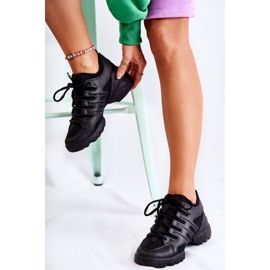 PG2 Tênis esportivo feminino Azella sapatos pretos 1