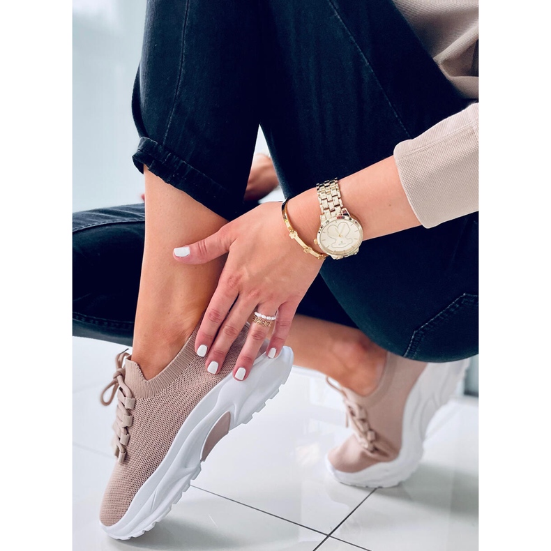 Tênis Wendy Khaki bege 2