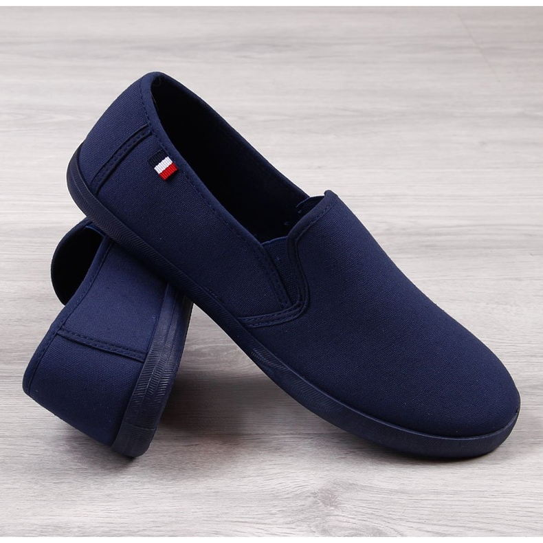 Tênis slip-on masculino Atletico azul marinho 1