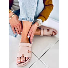 Chinelos de mulher Tawny Bege 1