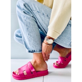 Chinelos femininos Tawny Peach rosa 1