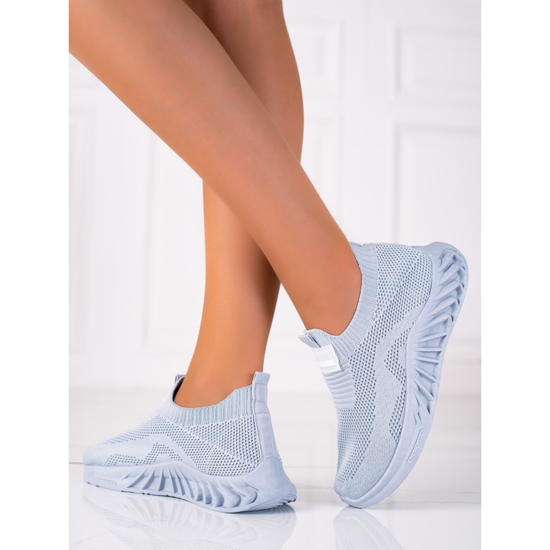 SHELOVET Calçados Esportivos Slip-on cinza 1