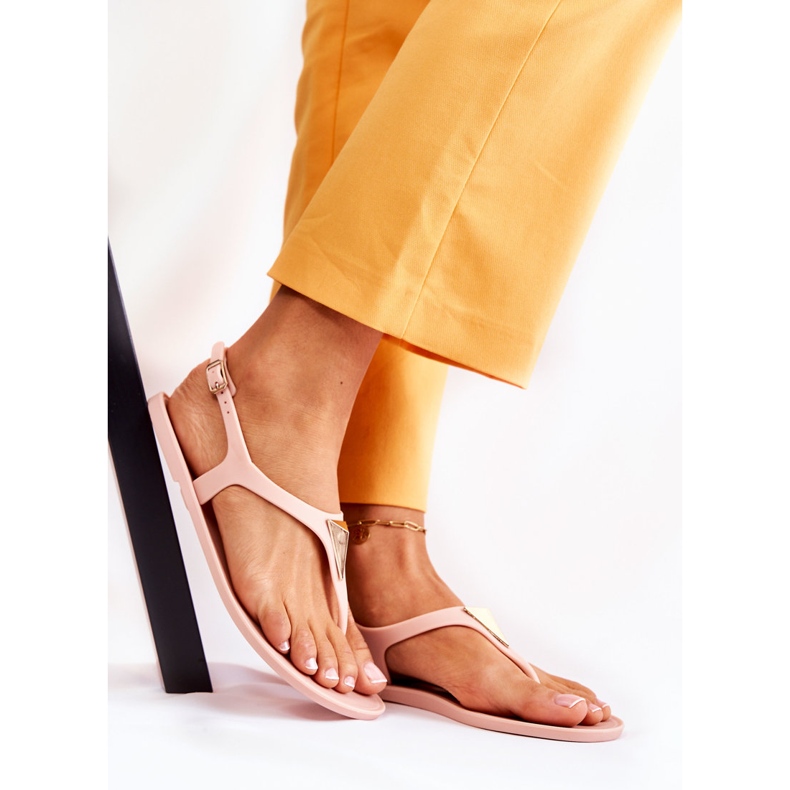 PH1 Sandálias femininas Nude Storm bege rosa 1