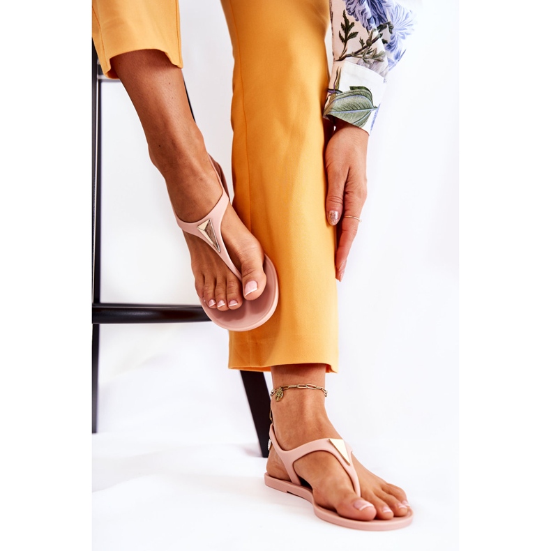 PH1 Sandálias femininas Nude Storm bege rosa 2